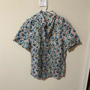 NWT J. Crew Multicolor Floral Men's Shirt